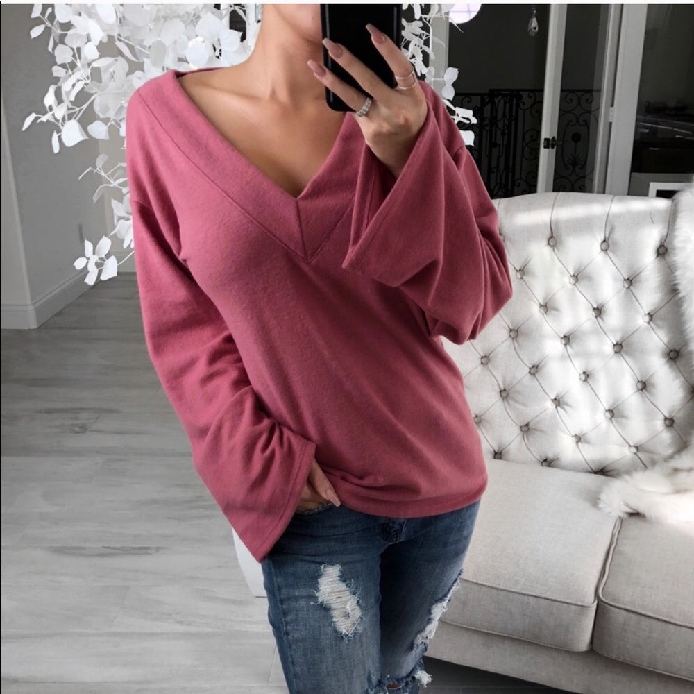 SOFI Mauve Softest Bell LS ekAttire @itselaine